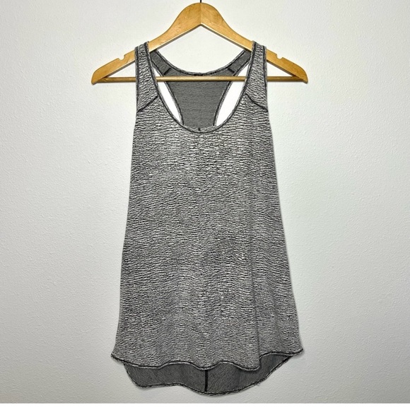 lululemon athletica Tops - Lululemon Athletica Heather Space Gray Essential Racerback Tank Top 10